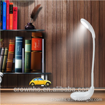 2016 Latest Abs Plastic modern table led lamp Dimmable cordless rechargeable led lamp